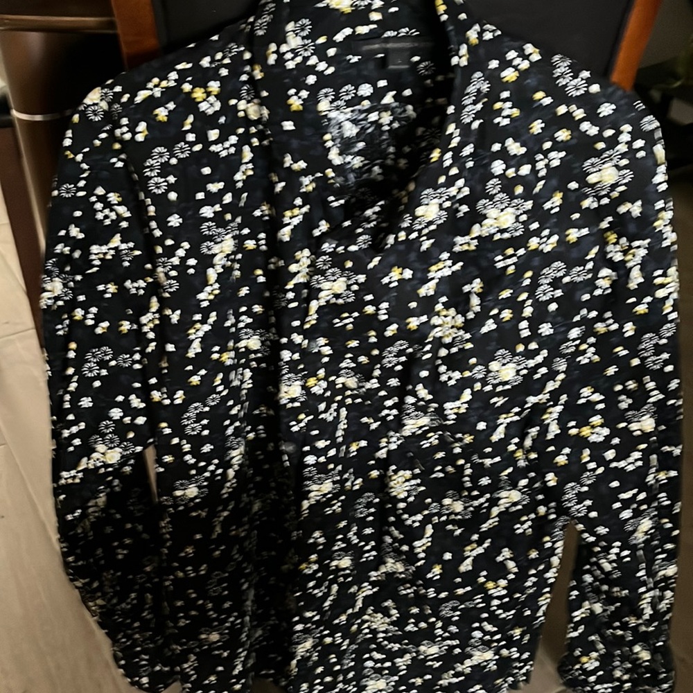 John Varvatos USA Mens  shirt long sleeve large button down